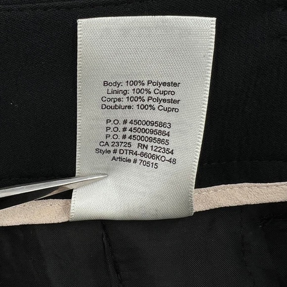 ARITZIA Wilfred Jallade Crop Trousers - Picture 3 of 7